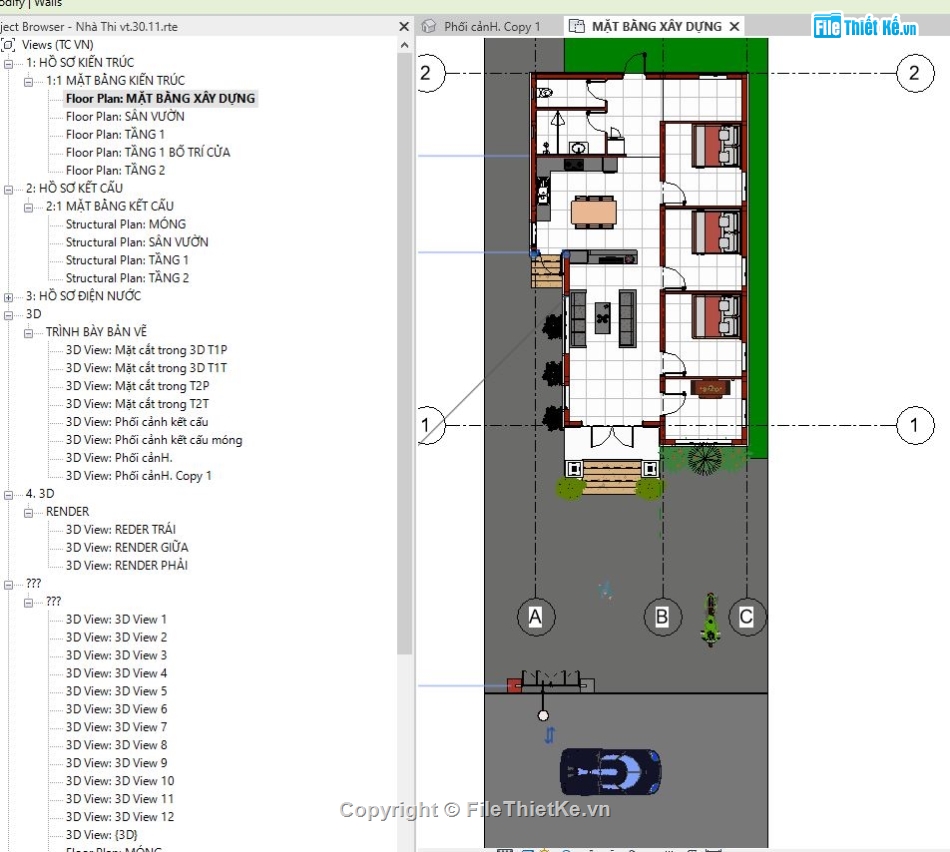 file revit biệt thự 1 tầng,Revit biệt thự vườn,Bản vẽ revit biệt thự,Biệt thự mái nhật revit,File revit nhà vườn,File revit nhà 1 tầng